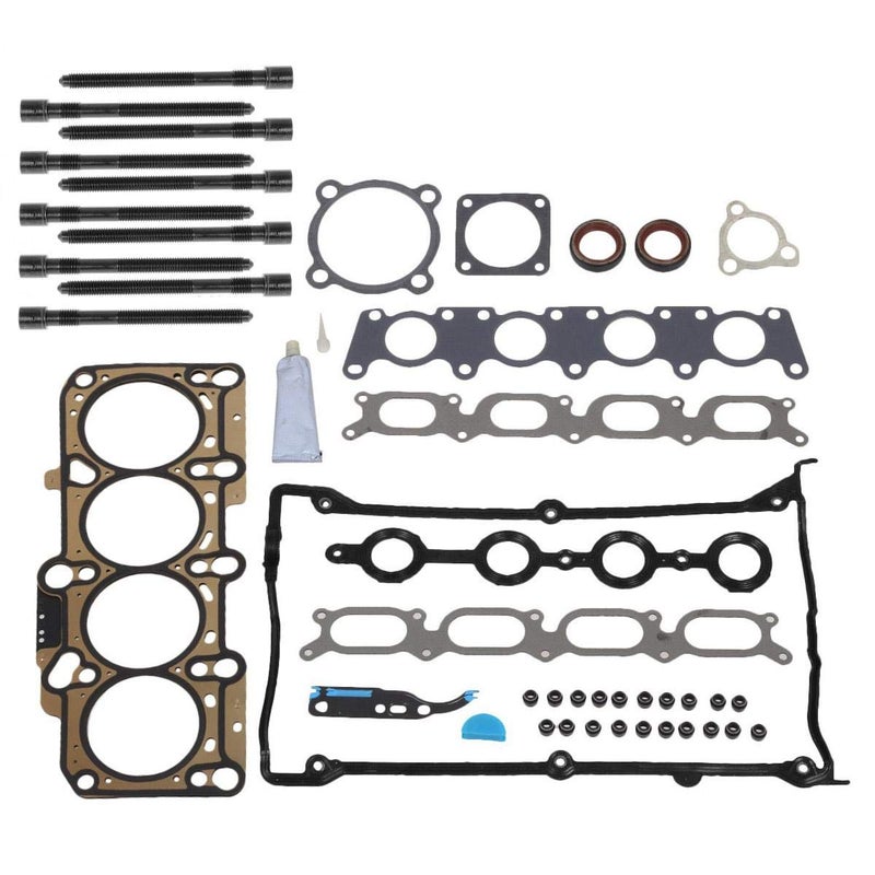 Vincos Head Gasket with Bolts HS26182PT, ES71193 Head Gasket Bolts Set Compatible with Golf TT Quattro 2000 2001 2002 2003 2004 2005 2006 Beetle Jetta Passat 2000-2005 1.8L L4 - Image 4